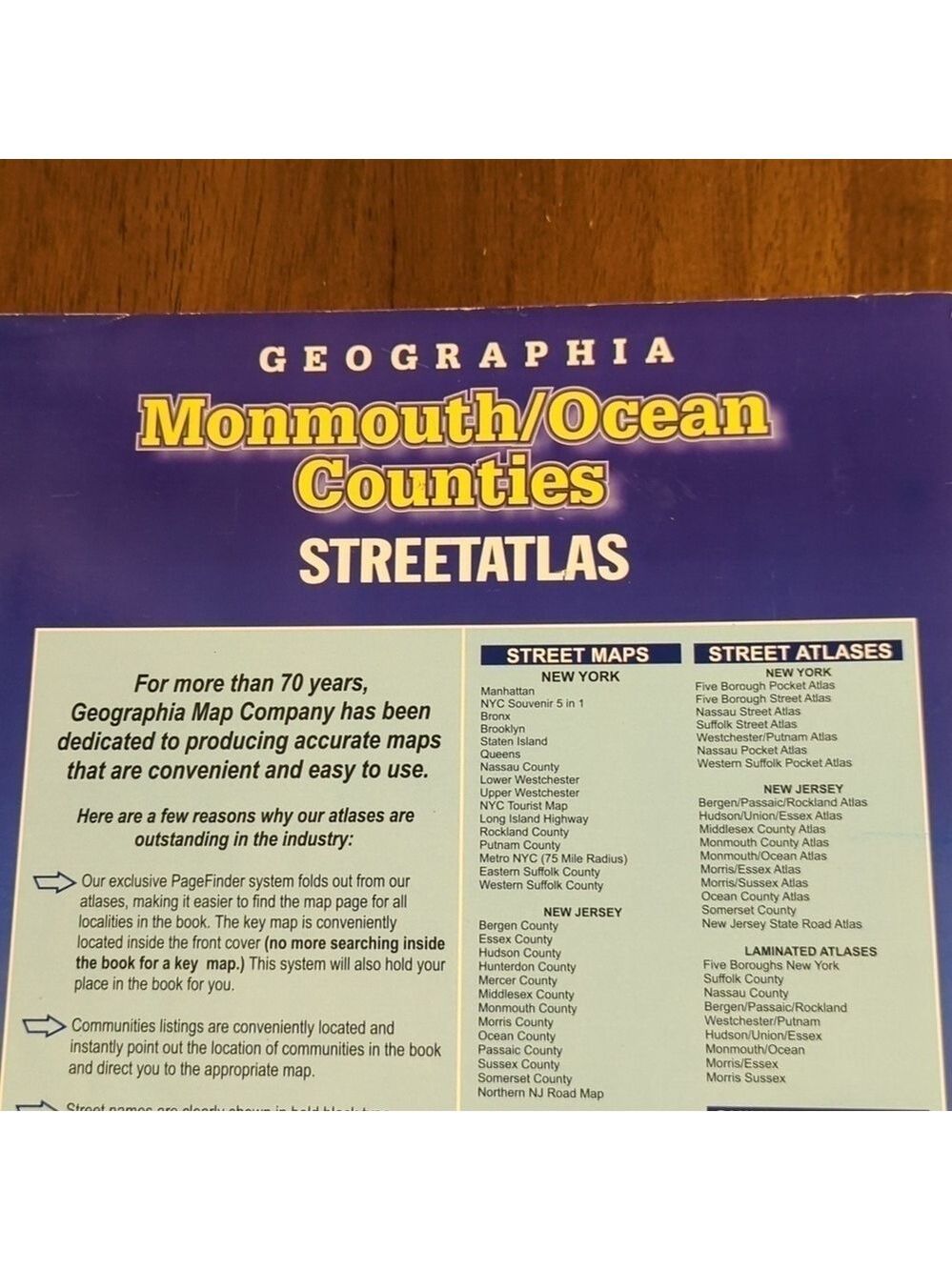 Geographia Monmouth Ocean County New Jersey Atlas 2003 - Picture 3 of 16